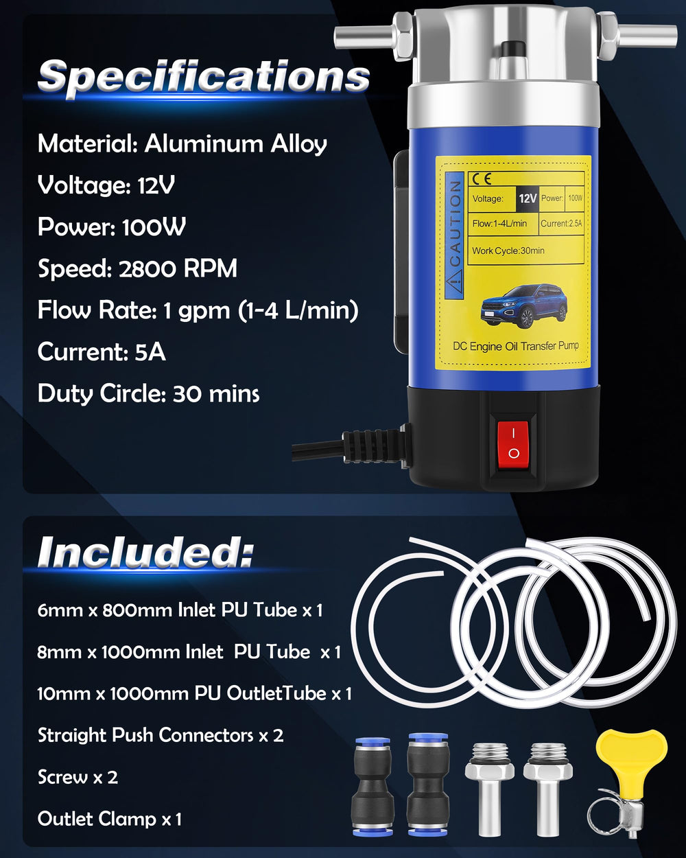 FAITIO transmission fluid removal setup with smooth operation