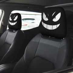 Universal-fit FalePrint headrest cover fits most vehicles for quick refresh.