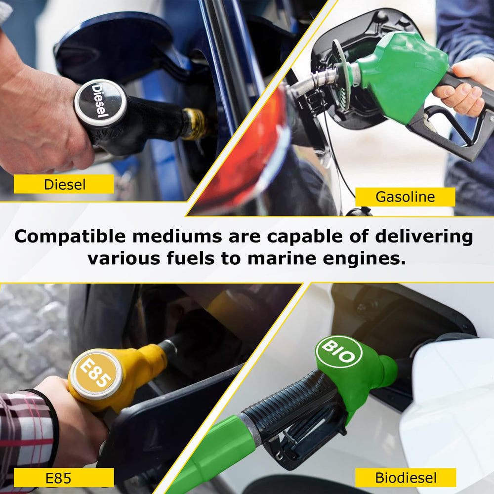 Fancat SAE J1527 Type A1-15 compatible with common marine fuels.