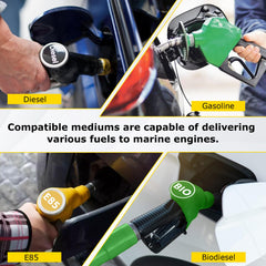 Fancat SAE J1527 Type A1-15 compatible with common marine fuels.