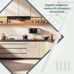 FancyTark rail includes hardware for quick, straightforward installation.