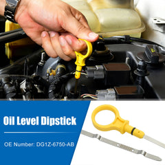 One-piece packaging includes a FANLIDE engine oil level indicator