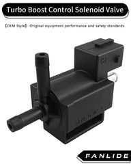 FANLIDE solenoid valve close-up with part-number details for compatibility checks