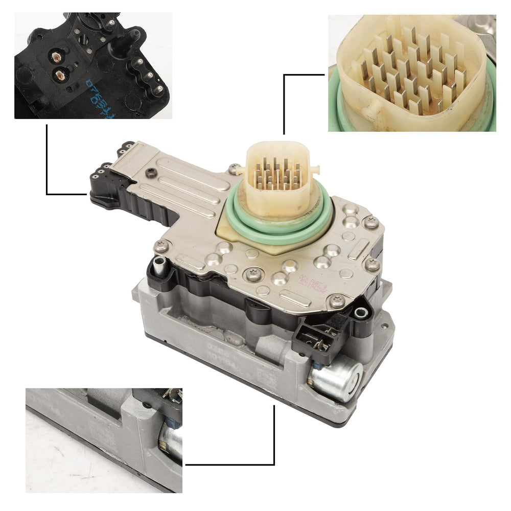 FanPaYY solenoid pack close-up with OE numbers for accurate fit.