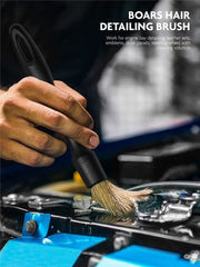 Fantasticlean dense microfiber-synthetic bristles versatile for upholstery and fabrics