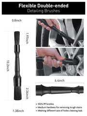 Fantasticlean double-ended detailing brush offers versatile cleaning options.