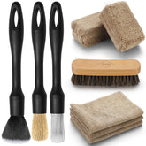 Fantasticlean interior detailing kit showing complete car care tools for a refreshed cabin