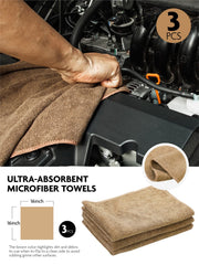 Fantasticlean leather care application smoothing conditioner on a seat