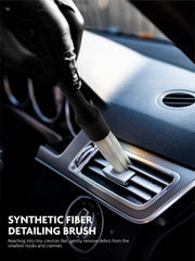Fantasticlean natural boar hair bristles for delicate crevice cleaning and soft touch