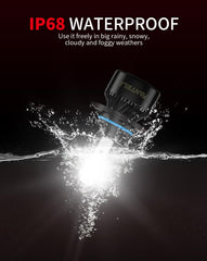 Fanteli 34,000 lumens brightness enhances beam reach