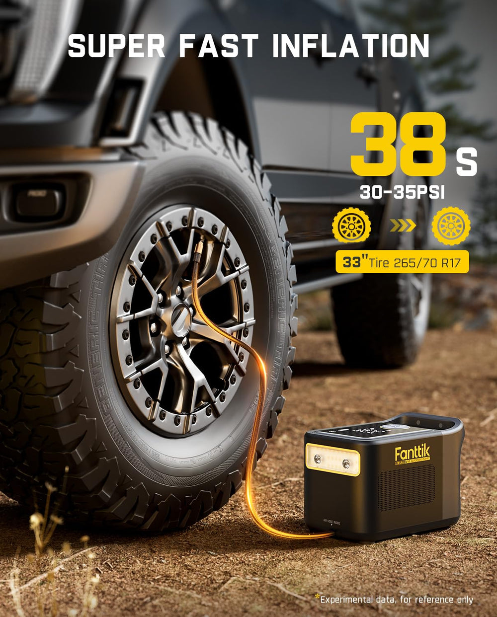 Fanttik X9 Ultra power station powering devices on-site
