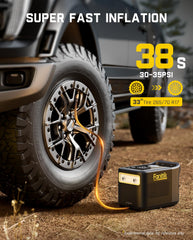 Fanttik X9 Ultra power station powering devices on-site