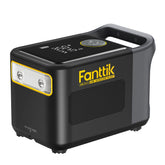 Fanttik X9 Ultra tire inflator speeding up large tire inflation