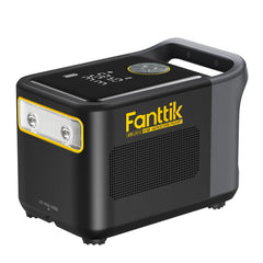 Fanttik X9 Ultra tire inflator speeding up large tire inflation