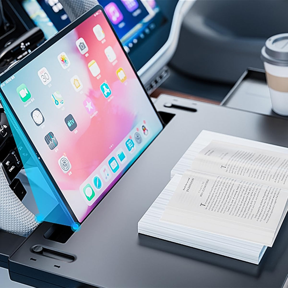 Fanxin compact storage between seats shows easy stow-away design