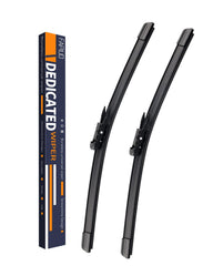 FAPIUO wiper blades 24in and 19in front set for BMW and Audi
