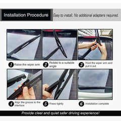 FAPIUO quiet operation reduces wind noise during driving