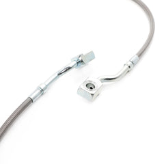 FAPO SHOCK stainless construction brake line enhances durability and resistance to wear.