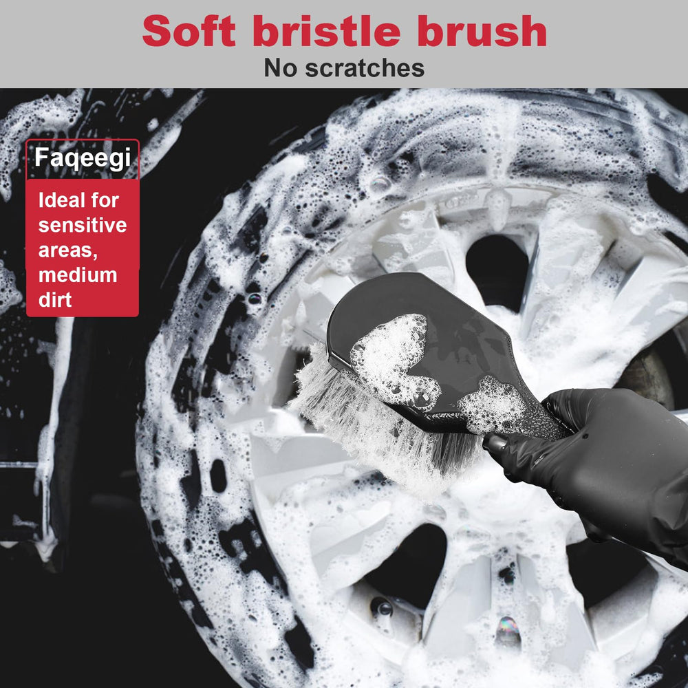 Faqeegi boar hair detail brush reaches tight gaps between spokes.