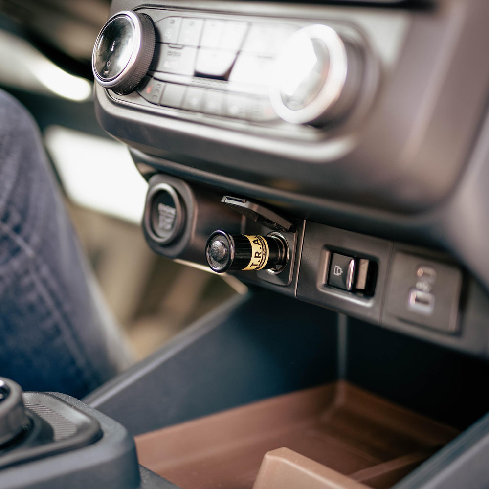 Faraday Defense T.R.A.P. multi-outlet setup distributes protection across the vehicle