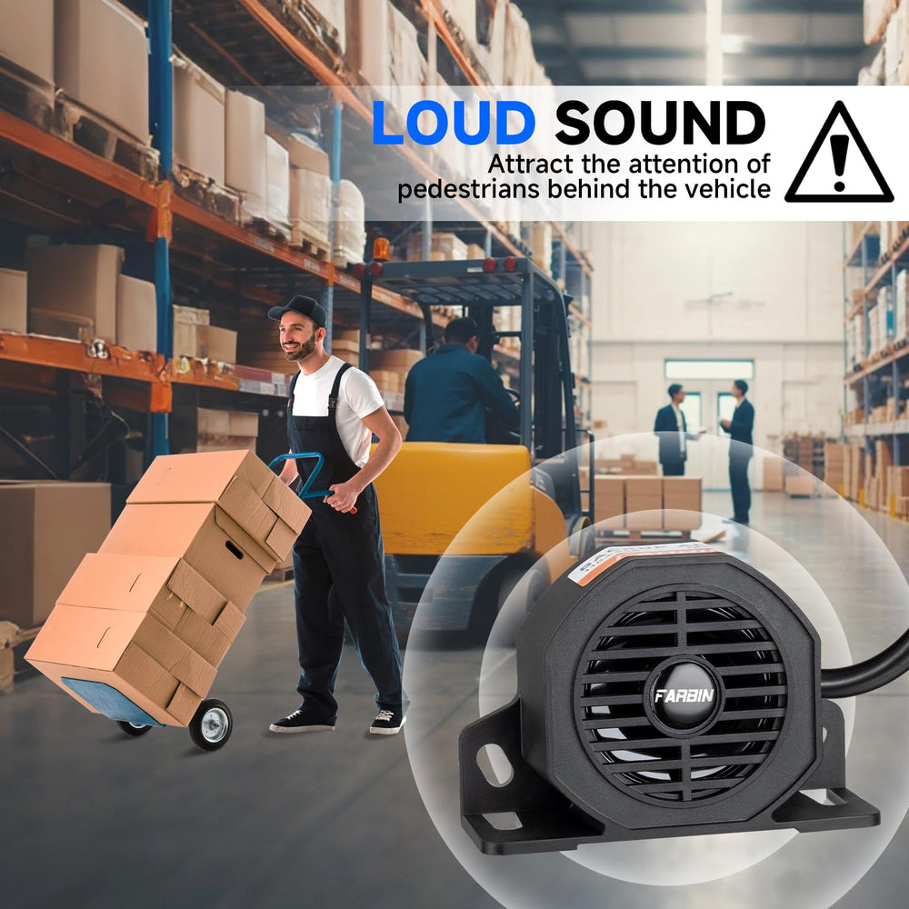 FARBIN durable nylon housing withstands impacts and harsh environments.