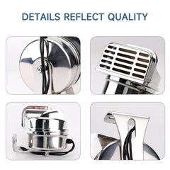 FARBIN 125dB horn on deck provides clear audible signaling.