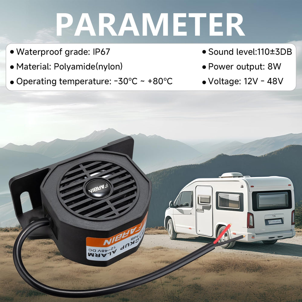 FARBIN waterproof housing IP67 image showing rugged design for harsh weather.