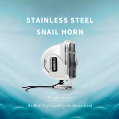 FARBIN rugged horn with grille protects interior from water and debris.