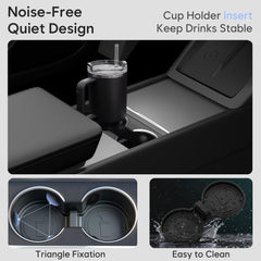 Farmogo center console tray installs in seconds without tools.