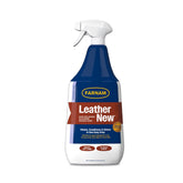 Farnam Leather New Easy-Polishing Saddle Soap bottle ready for quick cleaning and conditioning.