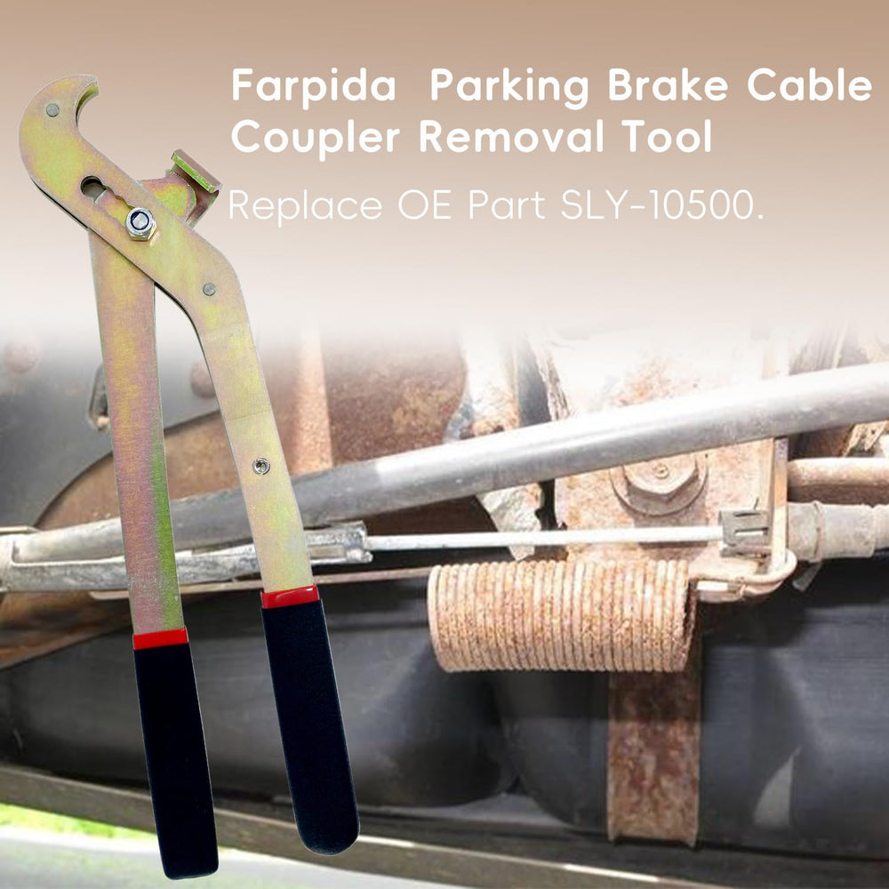 Farpida SLY-10500 14-inch length providing leverage for safe separation.