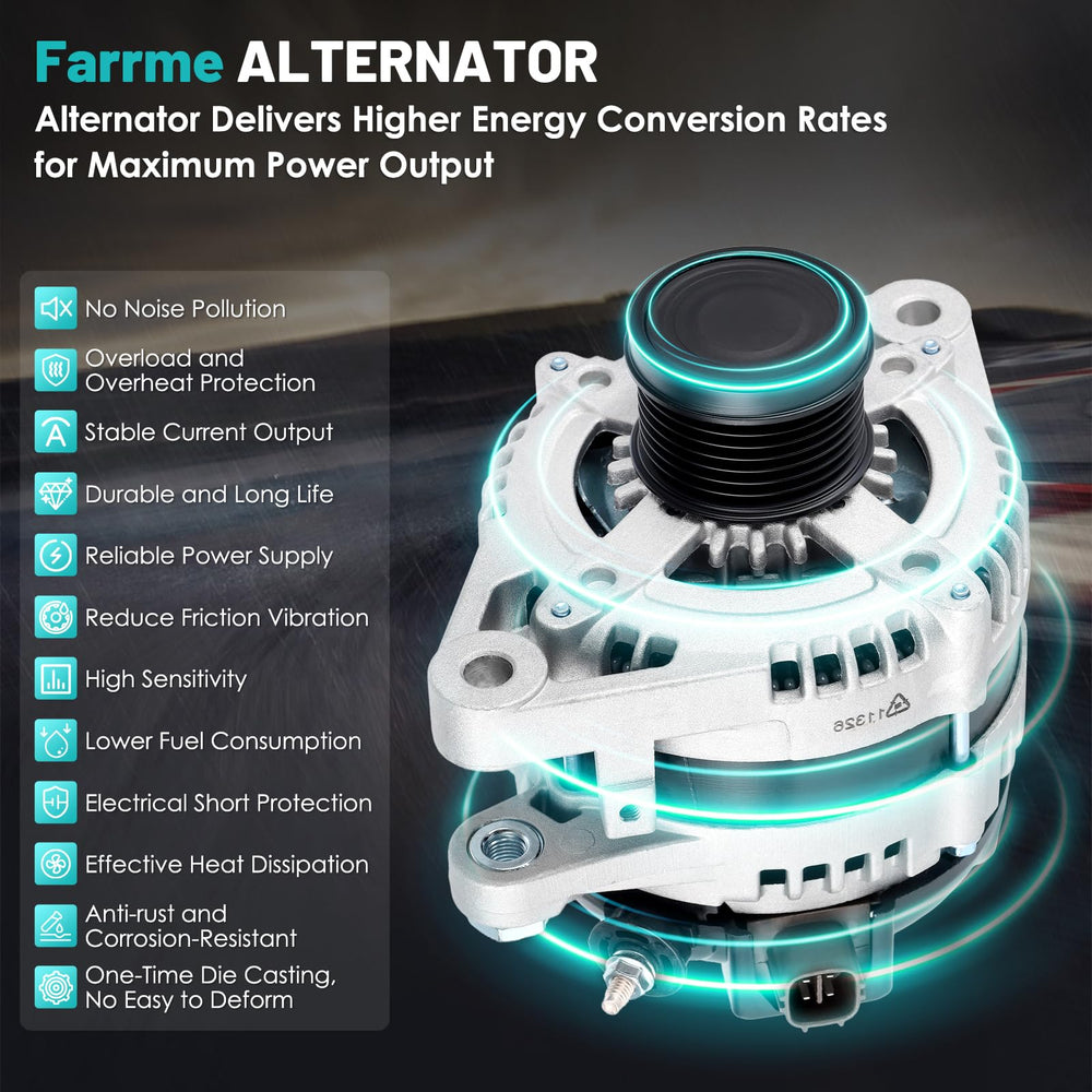 Farrme 11326 cooling vents improve heat management during long drives.