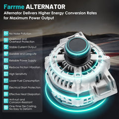 Farrme 11598 internal fan design aids cooling in hot engine bays