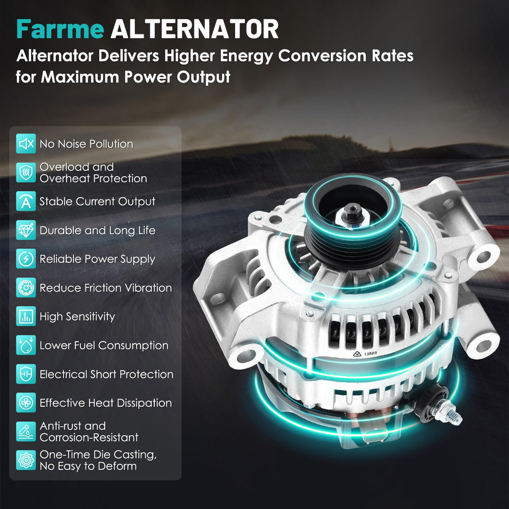 Farrme 13868 alternator wiring connector ensures reliable connections