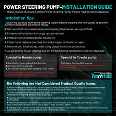 Farrme pulley detail image underscores efficient belt drive compatibility.