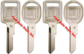 Fast Auto Keys Strattec ignition blanks for GM vehicles, ready for precise key cutting