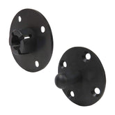 FastCap BeauClip panel fasteners in black secure panels up to 15 lbs.