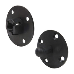 FastCap BeauClip panel fasteners in black secure panels up to 15 lbs.