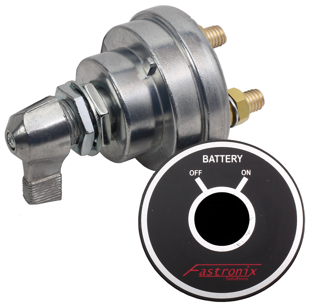 Fastronix 980-000 mount illustrates easy surface installation with two 1/4-inch holes.