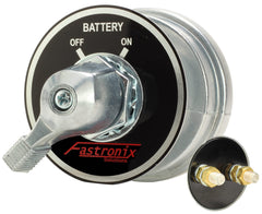 Fastronix Solutions battery disconnect switch exterior view highlights rugged high-current design.