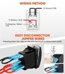 FASTSTORM 30A fuse safeguards the electrical system against overloads