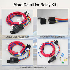 FASTSTORM color-coded wires simplify quick, accurate installation