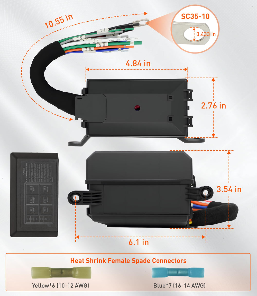 FASTSTORM bottom view shows durable housing and mounting compatibility