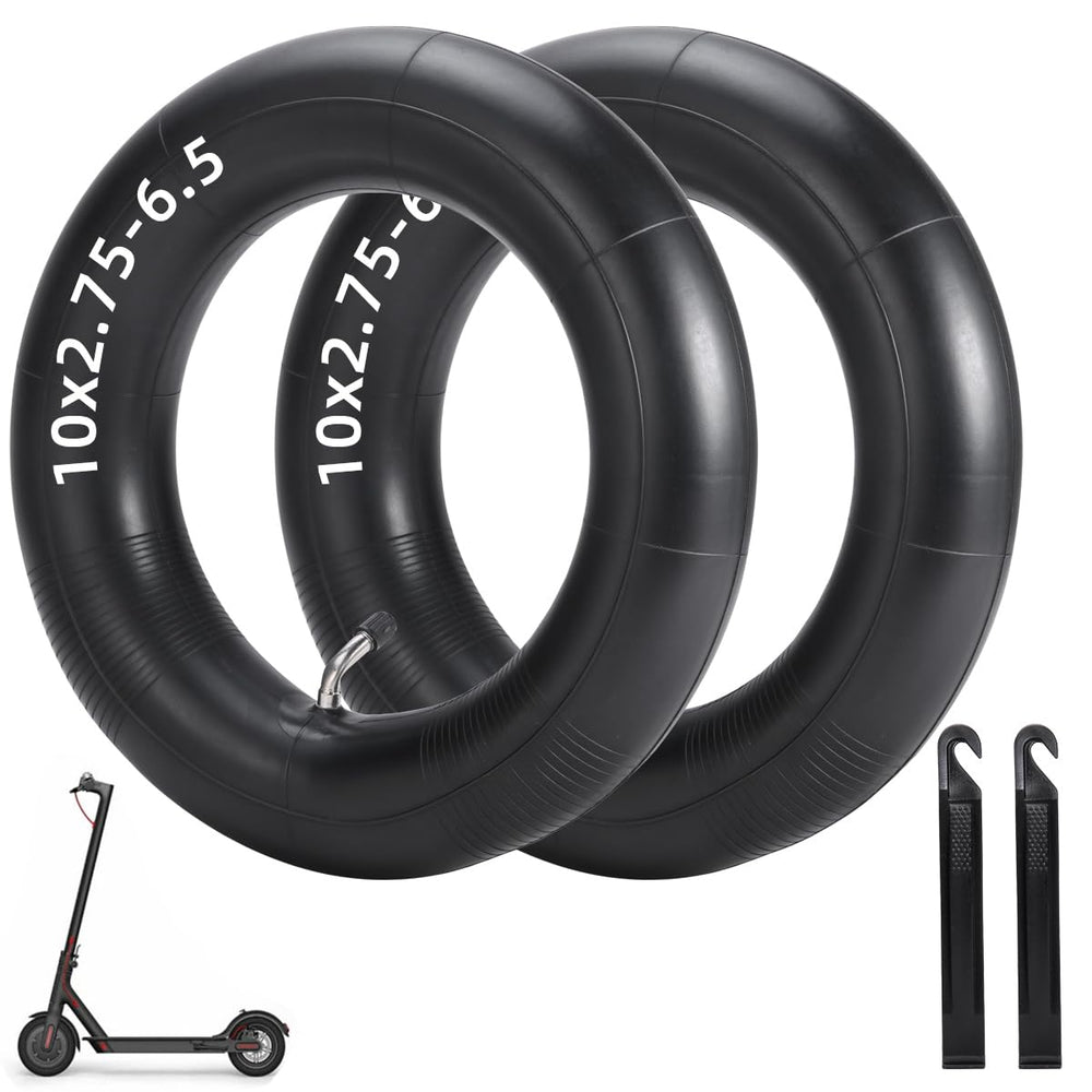Fastvert 10x2.75-6.5 inner tube with CR202 angled valve for smoother rides.