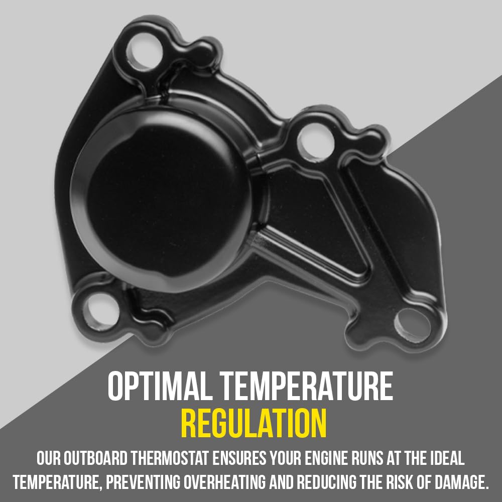 FASWORX thermostat kit aligned with serial ranges to fit 40-60hp engines.