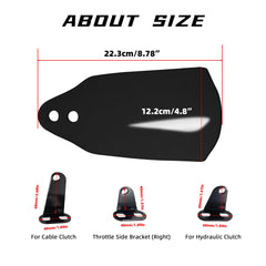 FATECIM club-look handguards add aggressive style and confident handling on street rides