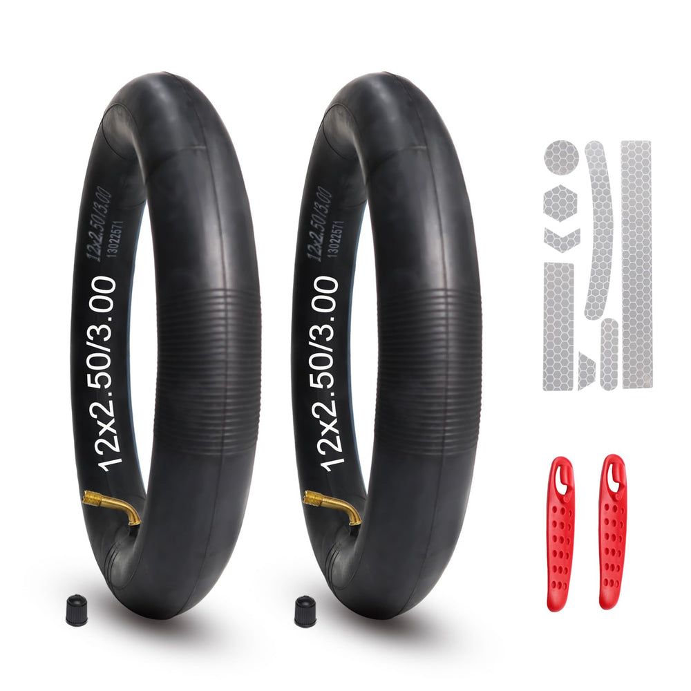 Fattbao inner tube with CR202 valve for reliable inflation on 12x2.50/3.00 tires.