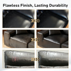FAVIRZCE leather balm car seat application shows quick at-home revival.