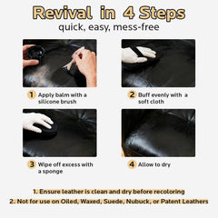 FAVIRZCE leather balm jacket and fashion accessory restoration emphasizes versatility.