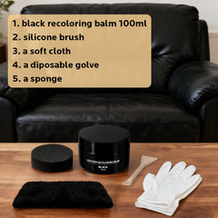 FAVIRZCE leather balm waterproof finish dries clear for daily use.